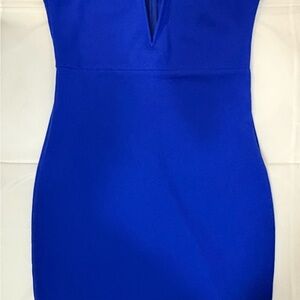Fashion Nova Royal Blue Mini Dress